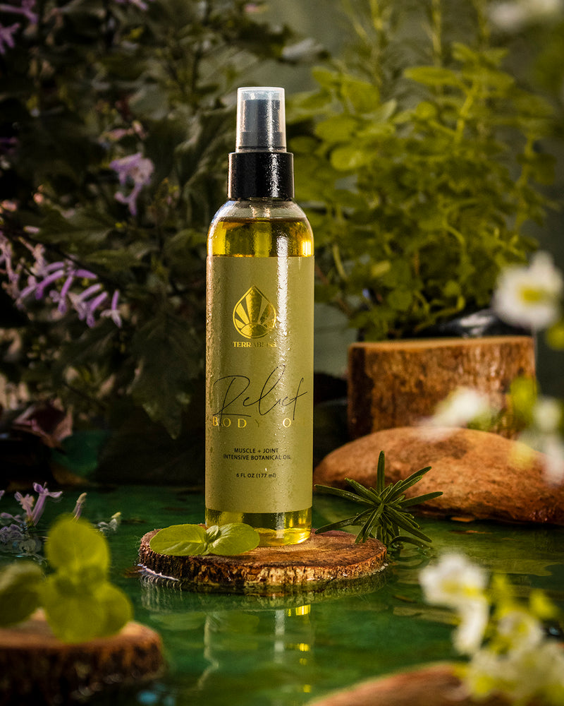 All Natural Body Oil - Massage Oil with Essential Oils - Sore Muscle Massage Oil with Pure Arnica - Gift for Athletes - Bath Oil - Gift for Him